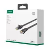UGREEN NW102 Cat6 U/UTP Επίπεδο Καλώδιο Ethernet 2m - Μαύρο