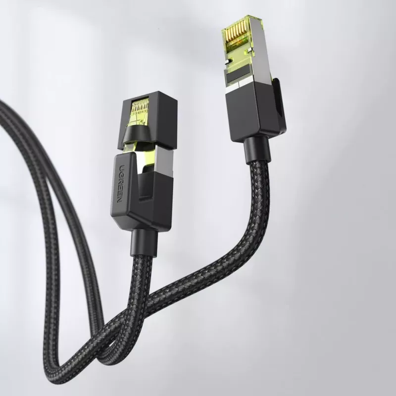 UGREEN NW150 Cat 7 Ethernet Patch Καλώδιο 3m - Μαύρο