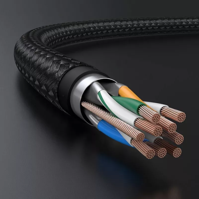 UGREEN NW150 Cat 7 Ethernet Patch Καλώδιο 3m - Μαύρο
