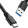 UGREEN US184 Καλώδιο USB-A σε USB-C 3.0, 2 m, Μαύρο
