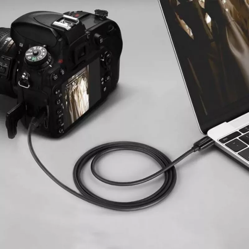 UGREEN US242 USB-C σε Mini USB Καλώδιο 1m Μαύρο