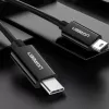 UGREEN US242 USB-C σε Mini USB Καλώδιο 1m Μαύρο