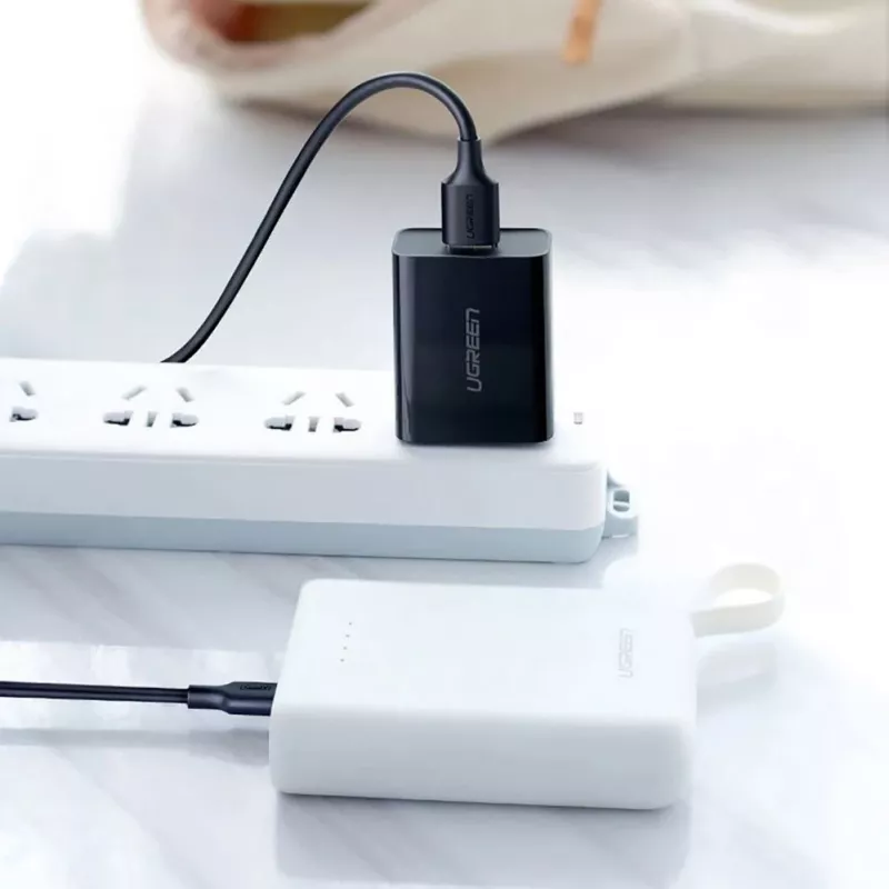 UGREEN US289 καλώδιο Micro USB / USB-A 0,25m - μαύρο