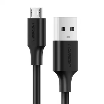 UGREEN US289 καλώδιο Micro USB / USB-A 0,25m - μαύρο
