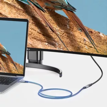UGREEN US372 USB-C σε USB-C καλώδιο 100W 5A 10Gbps 0,5m γκρι