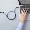 UGREEN US372 USB-C σε USB-C καλώδιο 100W 5A 10Gbps 0,5m γκρι