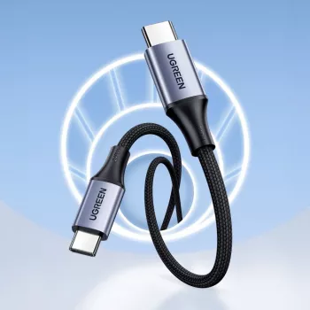 UGREEN US535 Καλώδιο USB-C σε USB-C PD 240W 5A 1m - γκρι