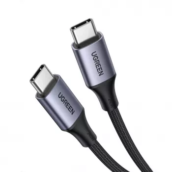 UGREEN US535 Καλώδιο USB-C σε USB-C PD 240W 5A 1m - γκρι