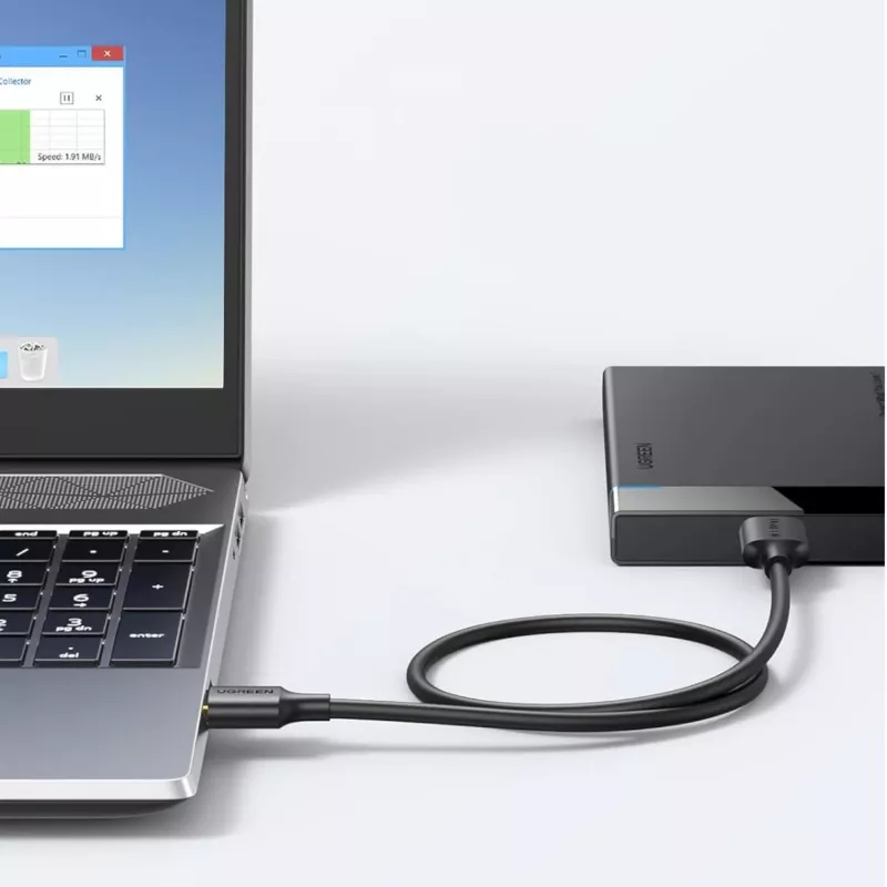 UGREEN USB 3.0 A σε Micro B καλώδιο SuperSpeed 0,5 m μαύρο