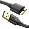 UGREEN USB 3.0 A σε Micro B καλώδιο SuperSpeed 0,5 m μαύρο