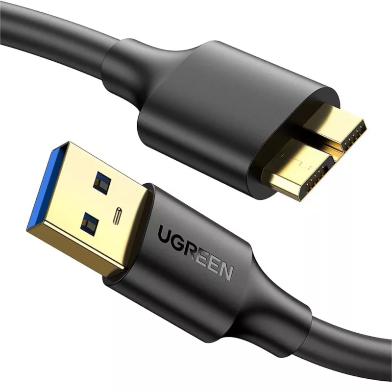 UGREEN USB 3.0 A σε Micro B καλώδιο SuperSpeed 0,5 m μαύρο