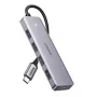 UGREEN USB 3.0 Hub 4-Port με Καλώδιο 1m - Μαύρο (CM219)
