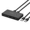 Ugreen USB 3.2 Gen 1 Switch Box 4-Port USB Hub για δύο Υπολογιστές Μαύρο (US216 30768)