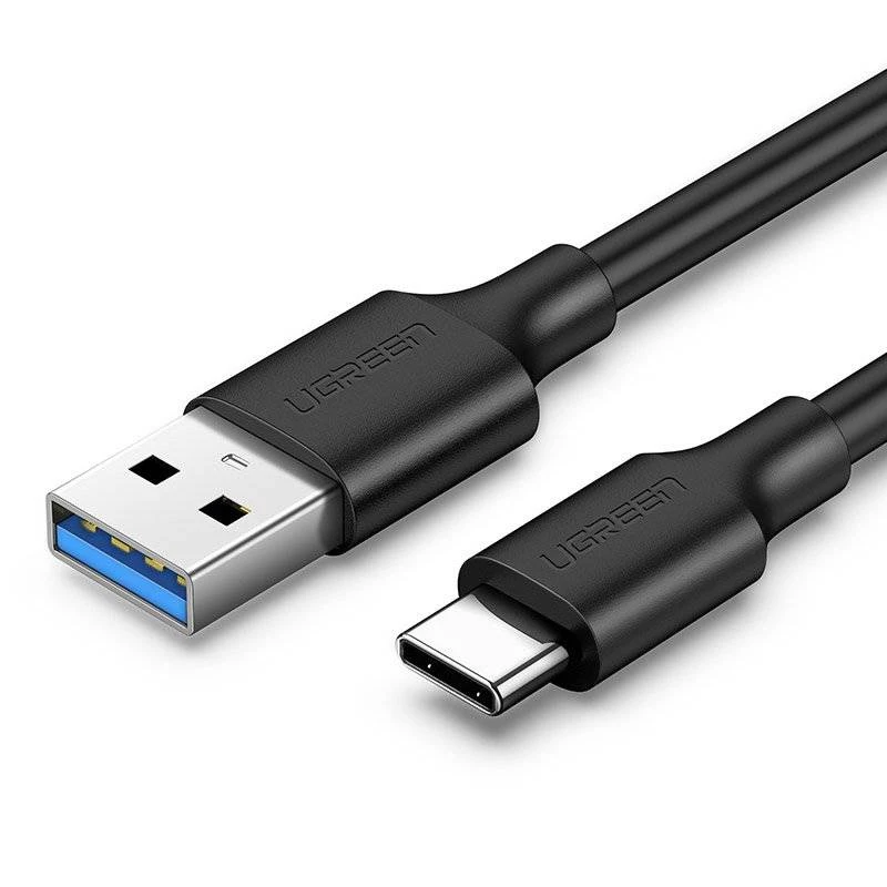 UGREEN Καλώδιο USB-A σε USB-C 3.0 1m μαύρο