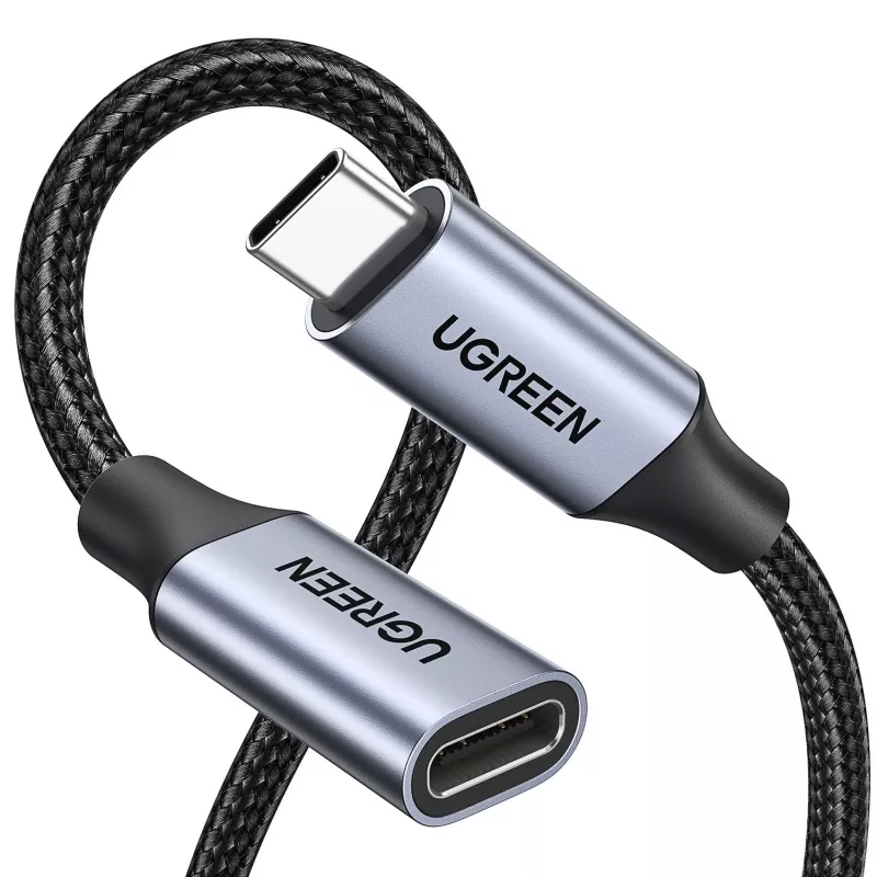 UGREEN Καλώδιο επέκτασης USB-C 3.1 1m – 100W PD, 10Gbps, 4K Video
