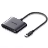 UGREEN USB-C Αναγνώστης καρτών - Space Gray, SD & Micro SD, 5 Gbit/s