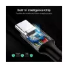 UGREEN Καλώδιο φόρτισης USB-C σε USB-C 100W πλεκτό νάιλον 2m μαύρο