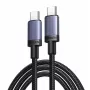 UGREEN USB-C σε USB-C Καλώδιο Φόρτισης USB 2.0 240W PD 3.1, Πλεκτό με Θήκη Αλουμινίου, 2m Γκρι