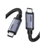 UGREEN USB4 Καλώδιο USB-C σε USB-C 240W 40Gbps 16K@60Hz 80Gbps Συμβατό με Thunderbolt 4 1m Νάιλον πλεκτό