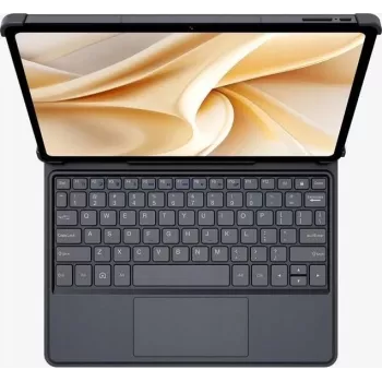 Ulefone Tab A11 Pro θήκη με πληκτρολόγιο και touchpad, QWERTY, Pogo-Pin, Μαύρο