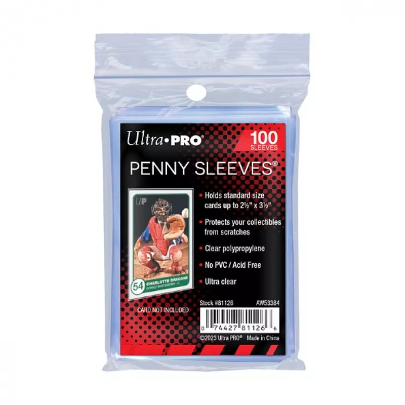 Ultra PRO Μαλακές Θήκες Καρτών 100x152 mm, Συσκευασία 100 τεμ.