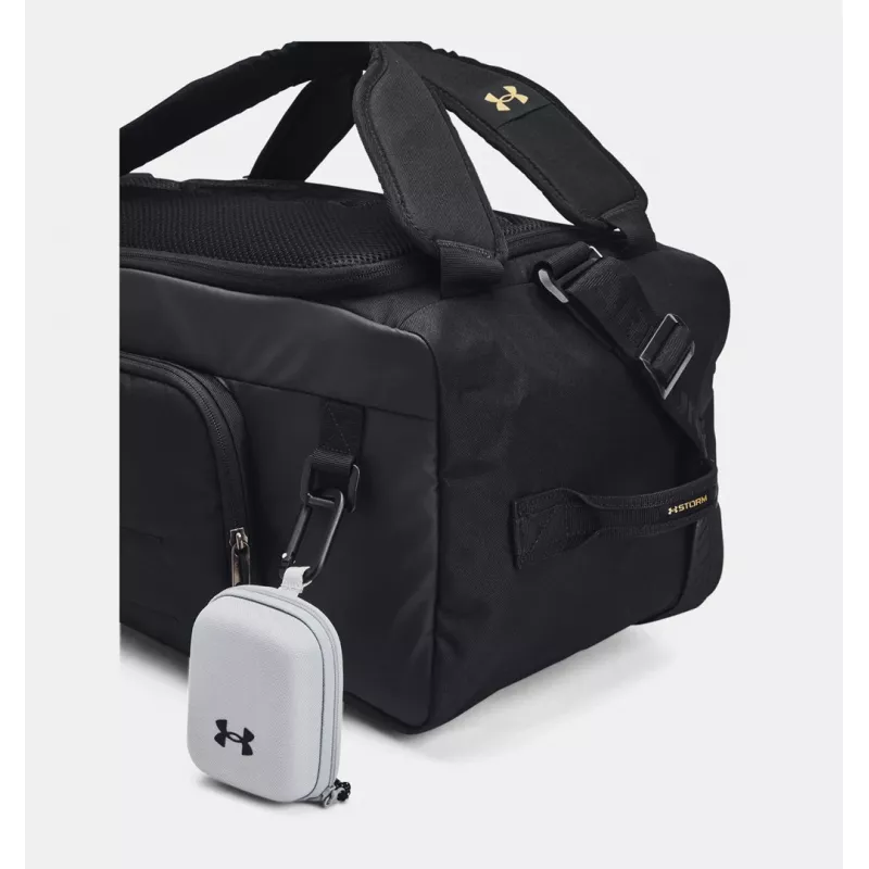 Under Armour Contain Duo Small BP Duffle - Μαύρο/Μεταλλικό Χρυσό