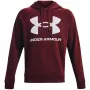 Under Armour ανδρικό Rival Fleece Big Logo HD φούτερ Barn Red