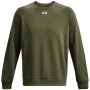 Under Armour Ανδρικό Rival Fleece Crew Khaki 1379755 390