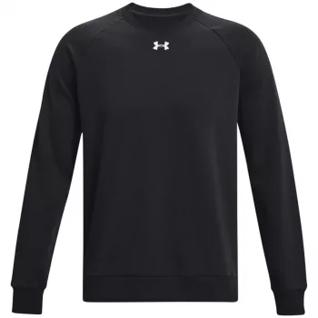 Under Armour Ανδρικό Rival Fleece Crew Φούτερ Μαύρο