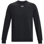Under Armour Ανδρικό Rival Fleece Crew Φούτερ Μαύρο