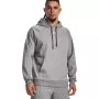 Under Armour Rival Fleece φούτερ με κουκούλα Mod Gray/Black ανδρικό Medium