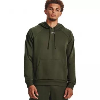 Under Armour Rival Fleece μπλούζα με κουκούλα Olive