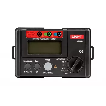 UNI-T UT582+ Ψηφιακός ελεγκτής RCD με δοκιμή ράμπας και λειτουργία Auto-RCD