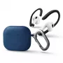 UNIQ Nexo Θήκη για AirPods 3 + Ear Hooks σιλικόνης - μπλε