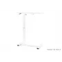 UNIQUE LAPTOP DESK Λευκό - Ρυθμιζόμενο καθ' ύψος κινητό γραφείο με ρόδες