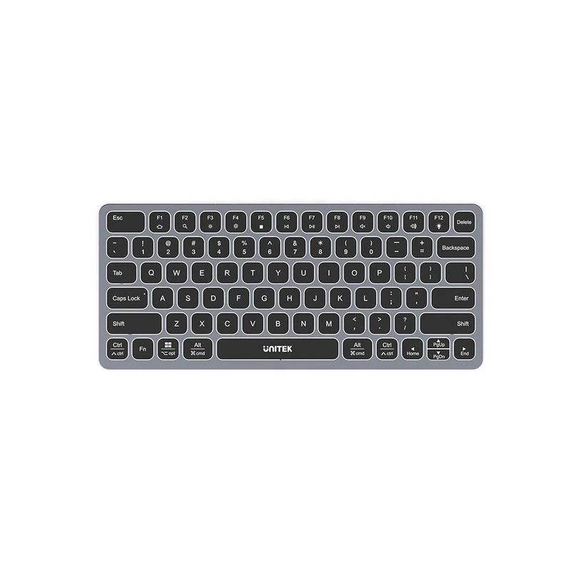 Unitek D1092A διανομέας USB 9 σε 1, HDMI 4K, PD 100 W, πληκτρολόγιο