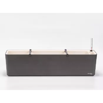 URBALIVE BERBERIS Αυτοποτιζόμενη ορθογώνια γλάστρα 80 x 20 cm, Γκρι