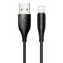 USAMS Apple Lightning 2A Καλώδιο Φόρτισης 1m Μαύρο