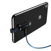 USAMS Lightning Dual Adapter με LED Φως SJ357 Μαύρο
