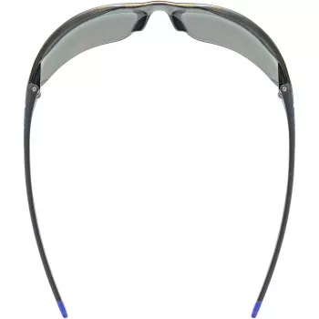 UVEX Equate Γυαλιά Ποδηλασίας, Black/Blue Matt/Mirror Blue