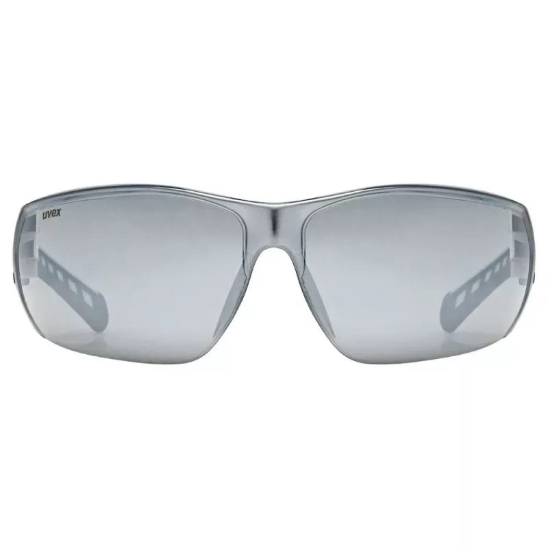 UVEX Equate Γυαλιά ποδηλασίας, Λευκό Ματ / Mirror Silver