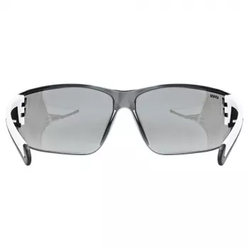 UVEX Equate Γυαλιά ποδηλασίας, Λευκό Ματ / Mirror Silver