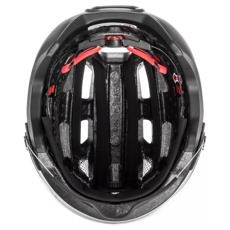 UVEX Finale Visor Κράνος ποδηλασίας 56-61 cm, Μαύρο Ματ