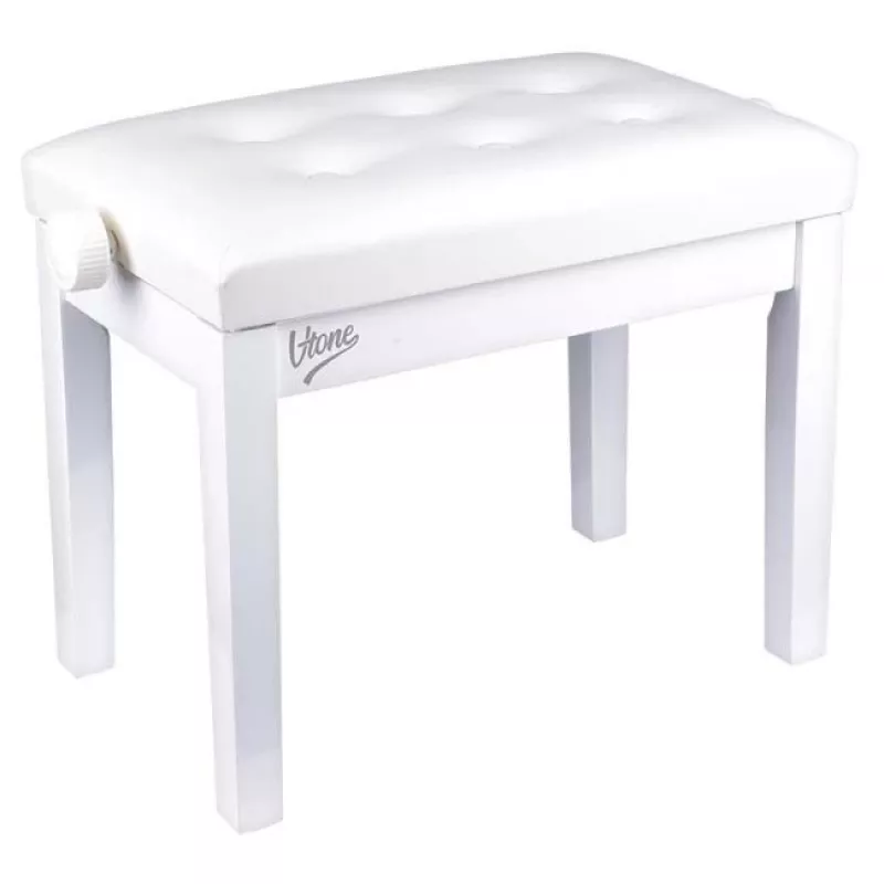 V-TONE BENCH 1 WH παγκάκι πιάνου λευκό