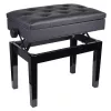 V-TONE BENCH 2 BK Πάγκος πιάνου με αποθηκευτικό χώρο, Μαύρο