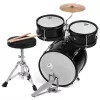 V-TONE VD JUNIOR BK 5-τεμ. Junior Ακουστικό Ντραμς για παιδιά, Μαύρο