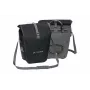Vaude Aqua Back Πίσω Τσάντα Ποδηλάτου - Μαύρο (48L, Ζεύγος)