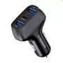Veger CC271 Rigorous PD37W (2A1C) Φορτιστής Αυτοκινήτου Μαύρο