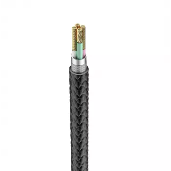 Veger V105 καλώδιο USB-A σε Lightning 1,2 m μαύρο φόρτιση & συγχρονισμός 2,4A