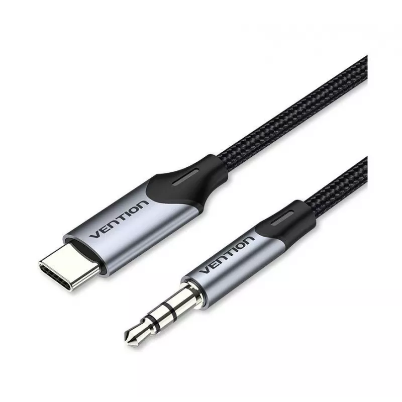 VENTION BGKHF Καλώδιο προσαρμογέα USB-C σε 3,5 mm ήχου 1 m μαύρο